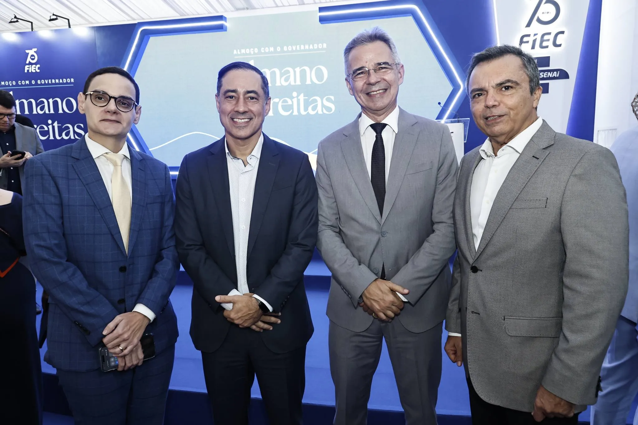 Rafael Moraes, Haley Carvalho, Heráclito Vieira e Juvêncio Viana