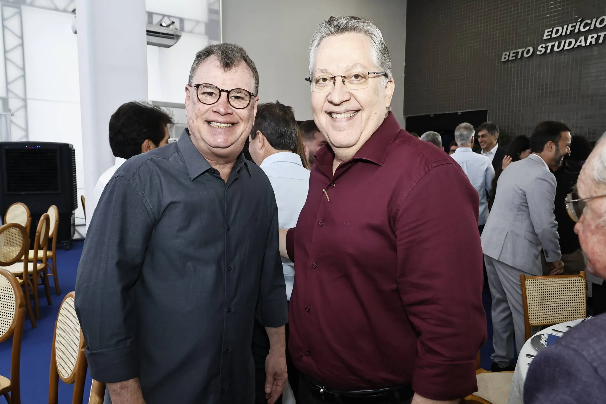 Tibério Burlamaqui e Valdomiro Távora