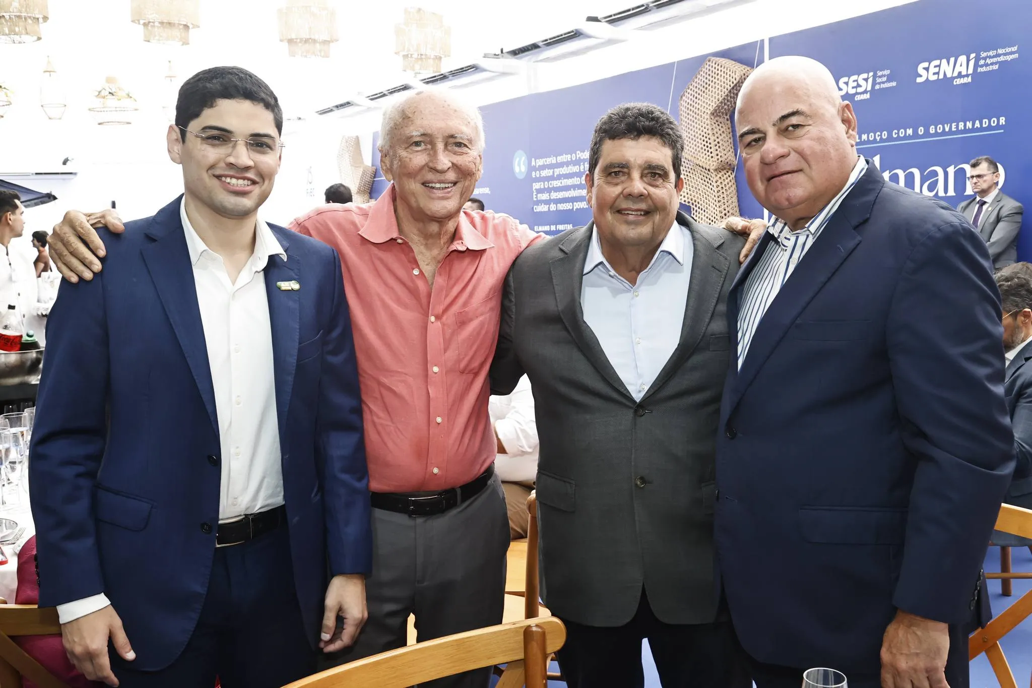 Tiago Guimarães, Ricardo Liebman, Joaquim Caracas e Luciano Cavalcante