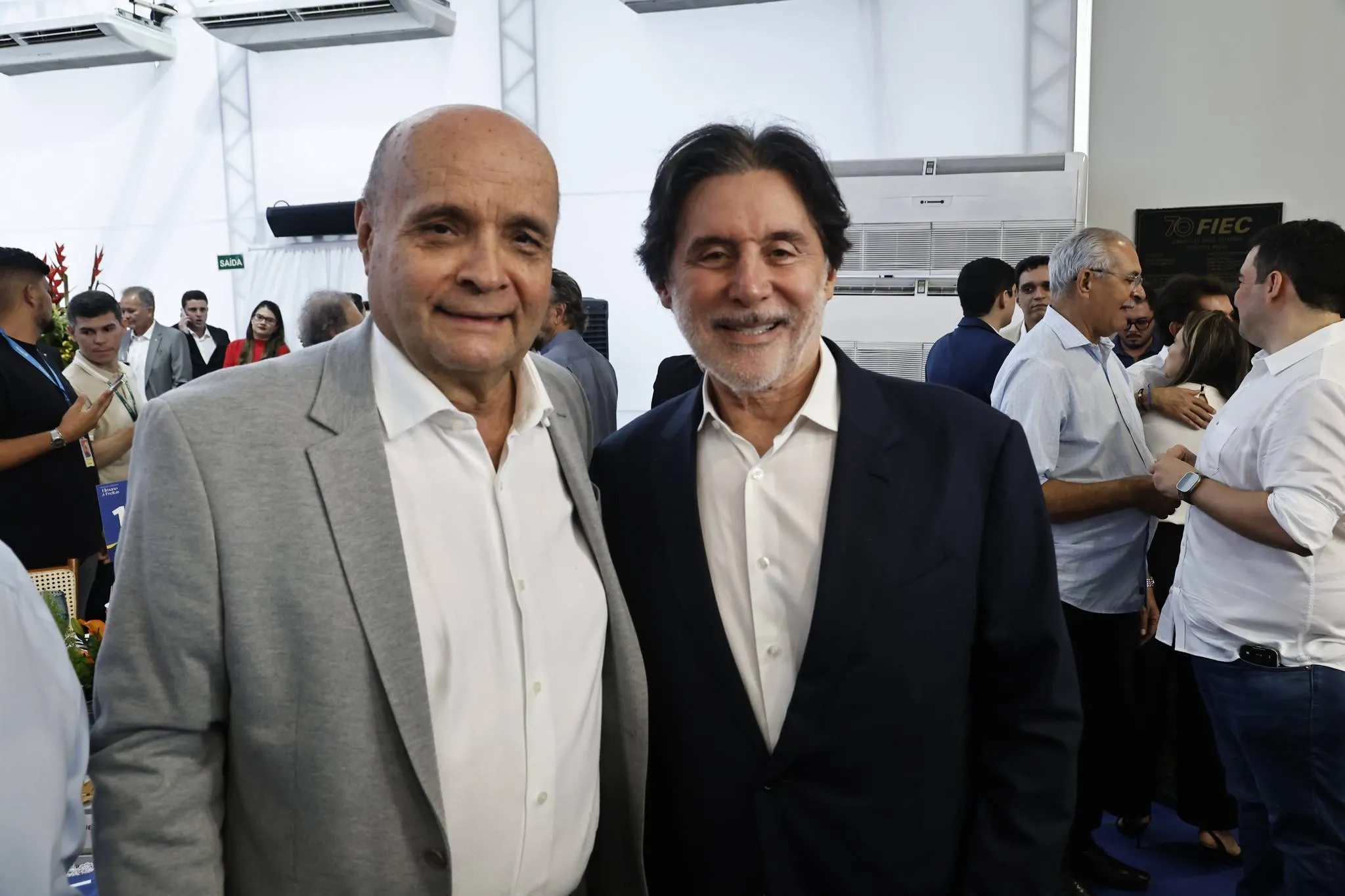 Fernando Cirino e Eunício Oliveira