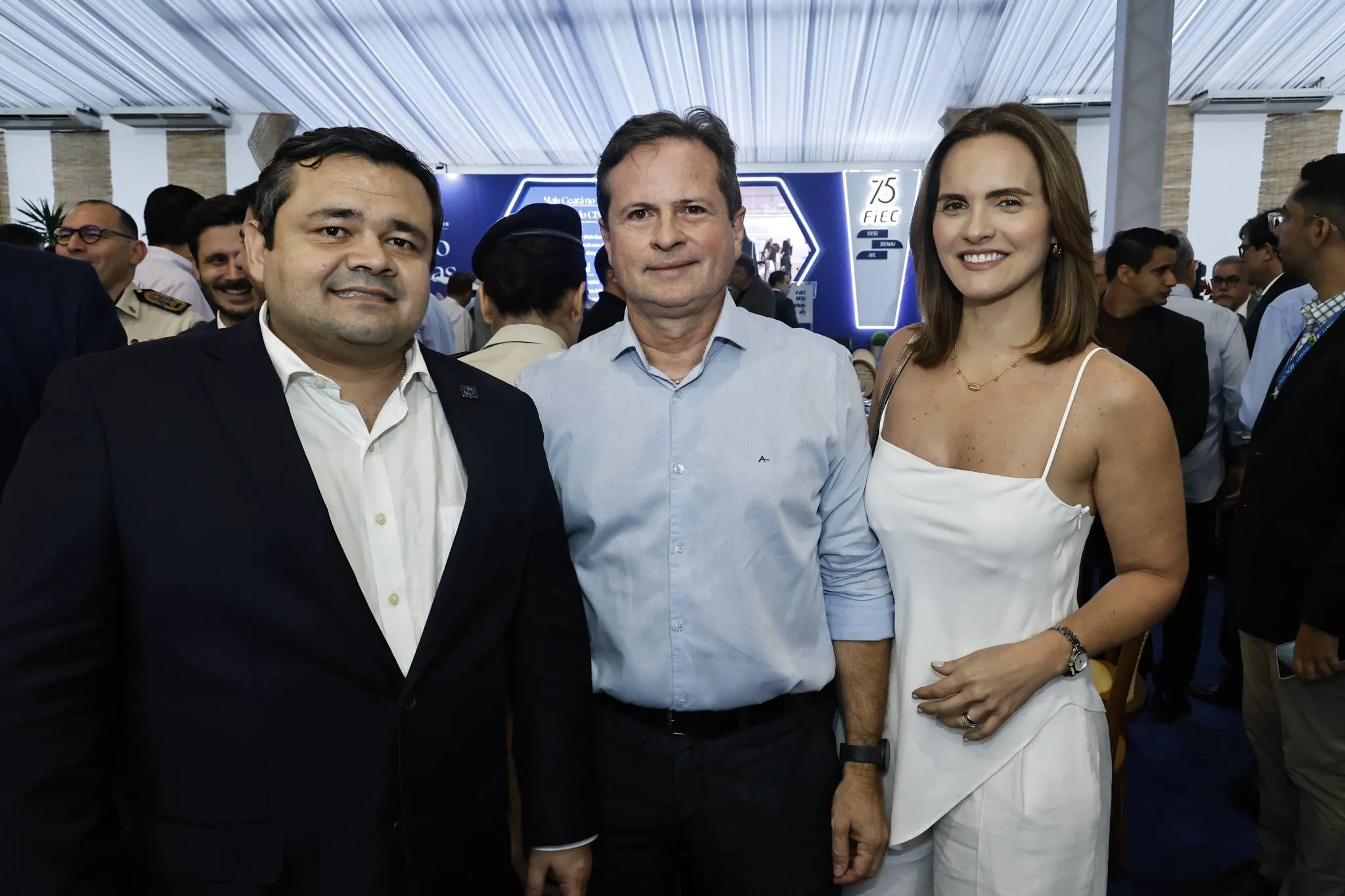Fernando Galiza, Marcos André Borges e Carla Matos