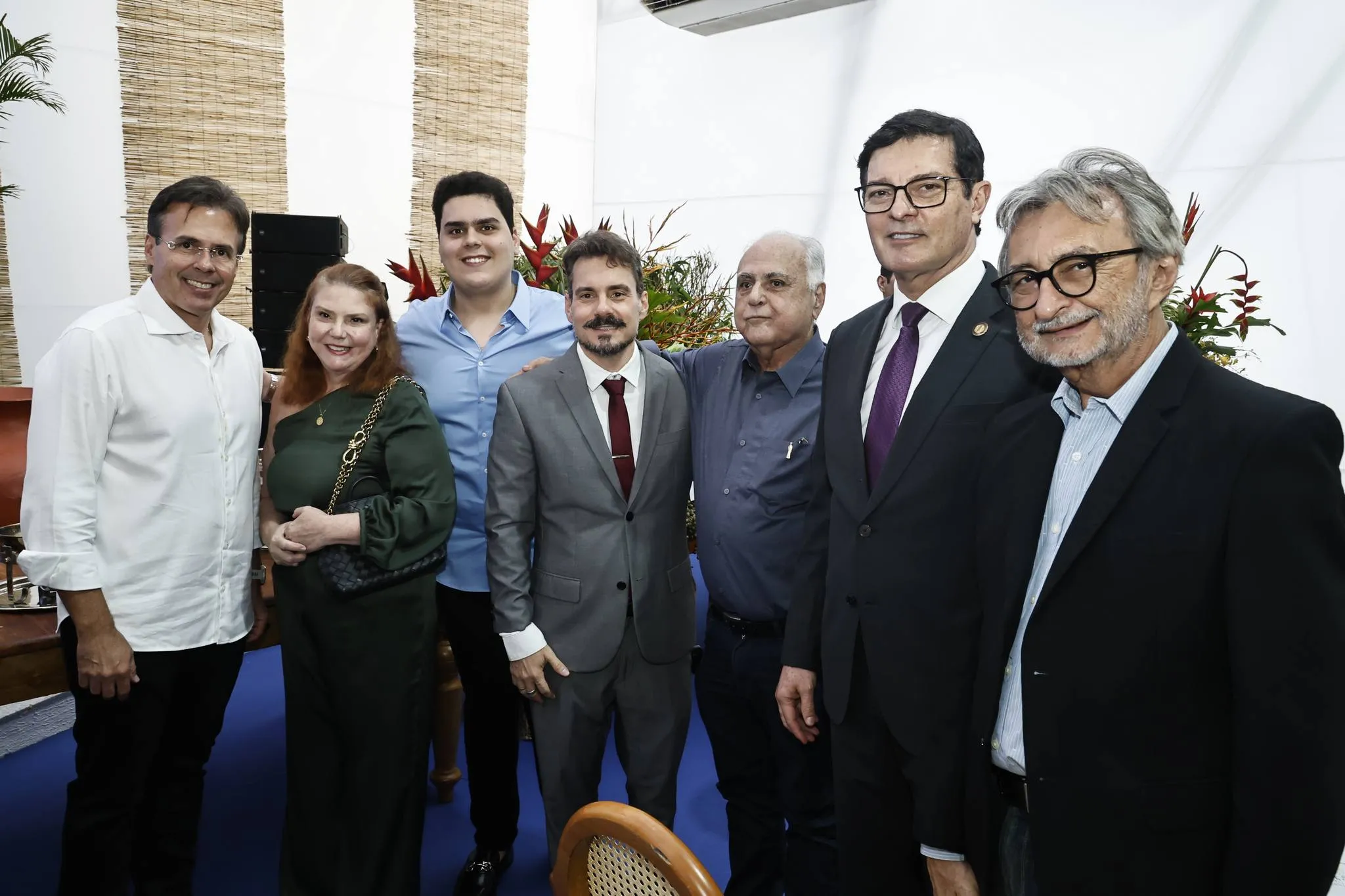 Gerson Cecchini, Fernanda e Renê Pessoa, Miguel Dias Filho, Roberto Pessoa, Cid Marconi e Acilon Gonçalves