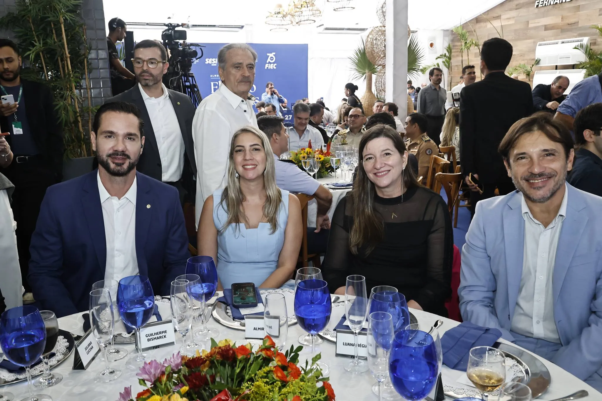 Guilherme Bismarck, Larissa Gaspar, Lia Ferreira Gomes e Guilherme Sampaio