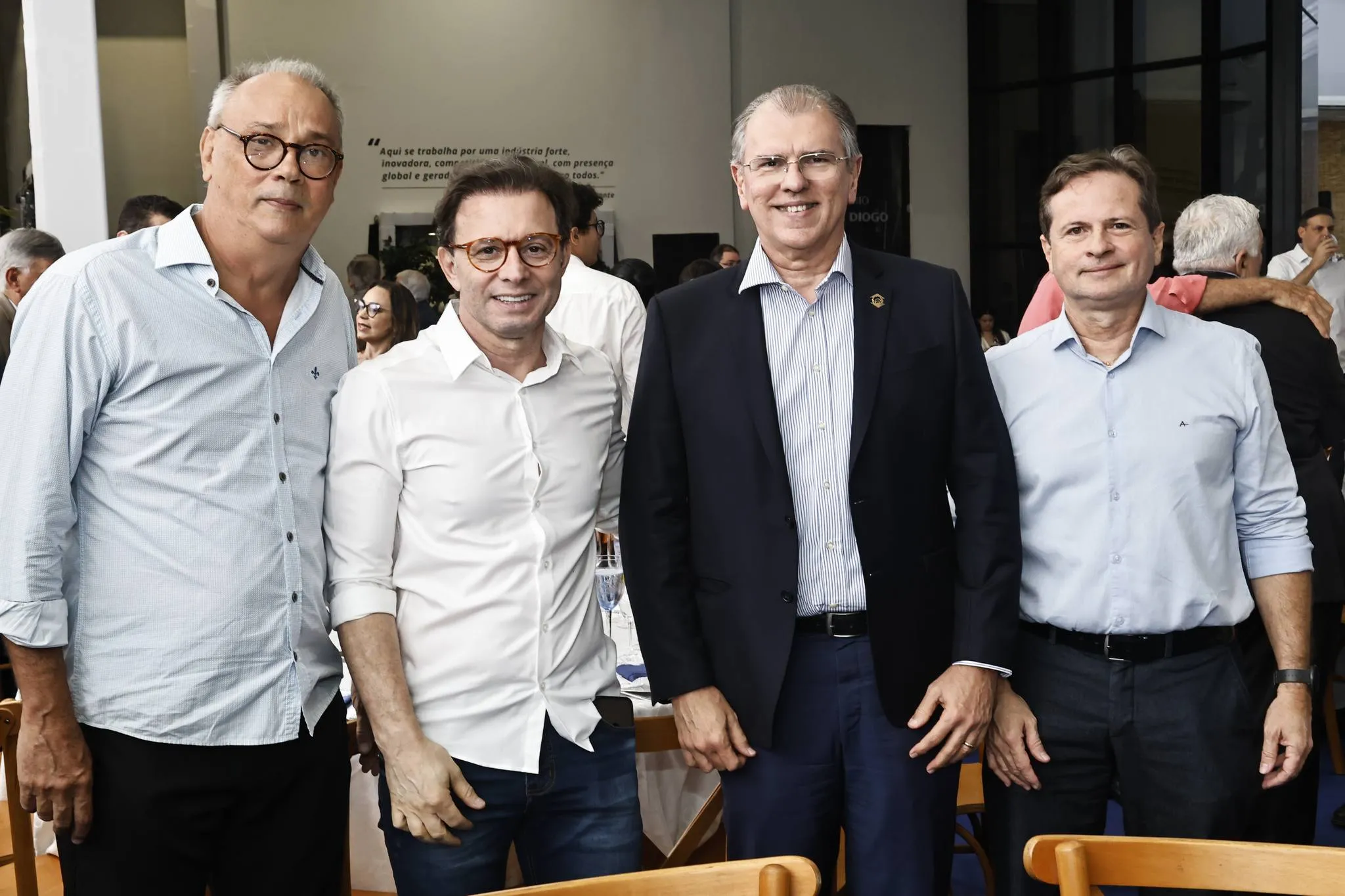 José Dias, Antônio Vidal, Randal Pompeu e Marcos André Borges