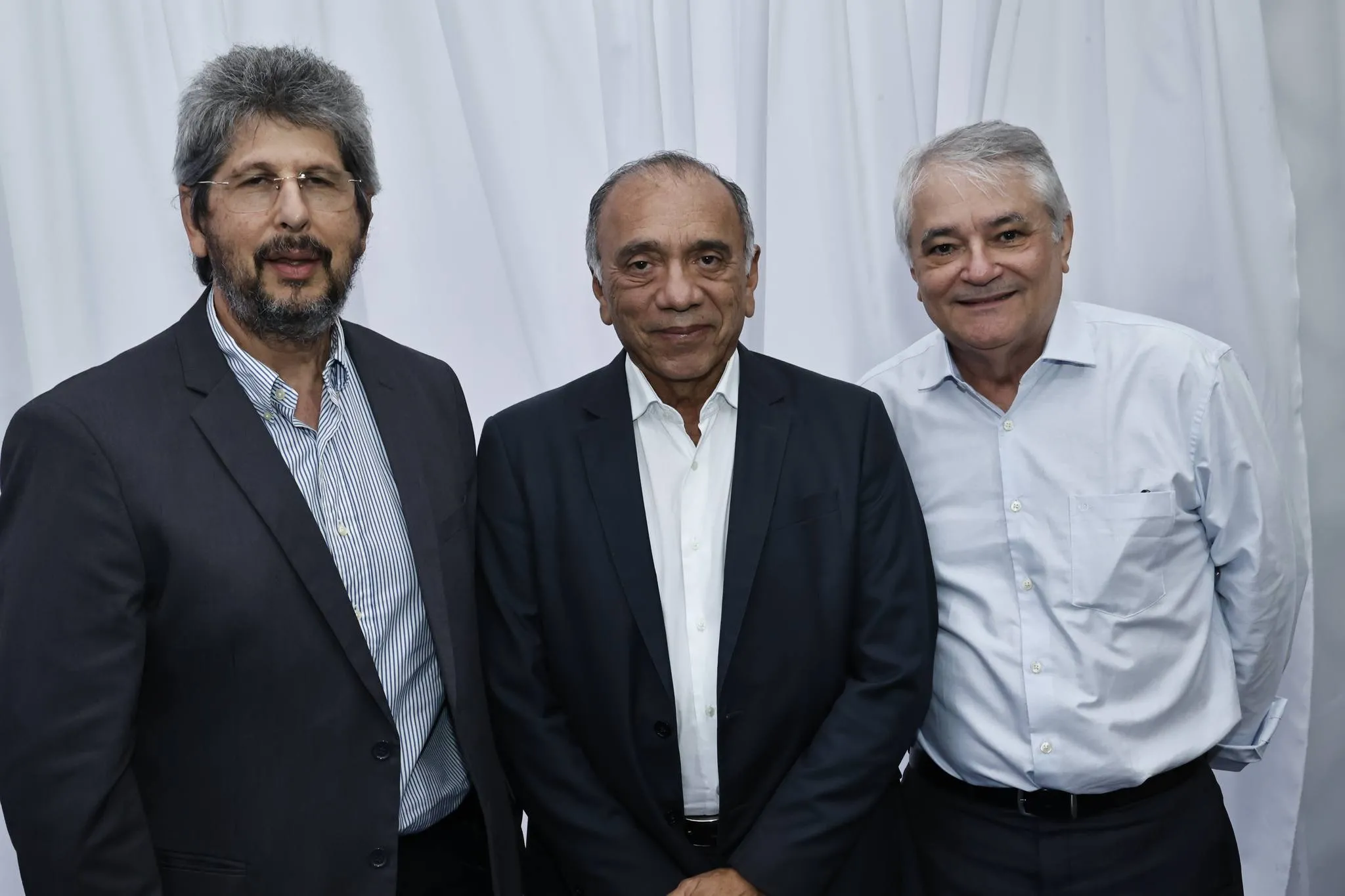 Lúcio Bonfim, José Nunes e Francisco Magalhães