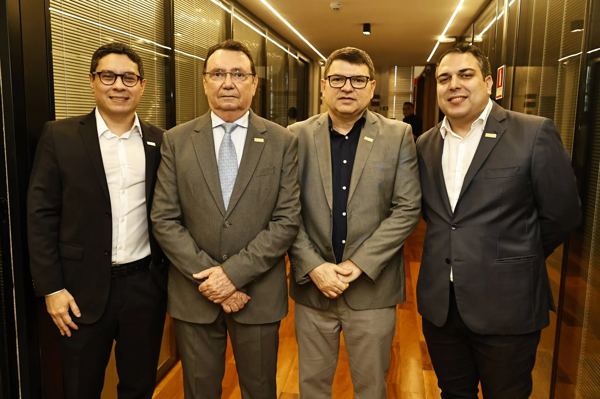 Luiz Fernando Barbosa, Carlos Rubens, Sérgio Lopes e Darlan Moreira