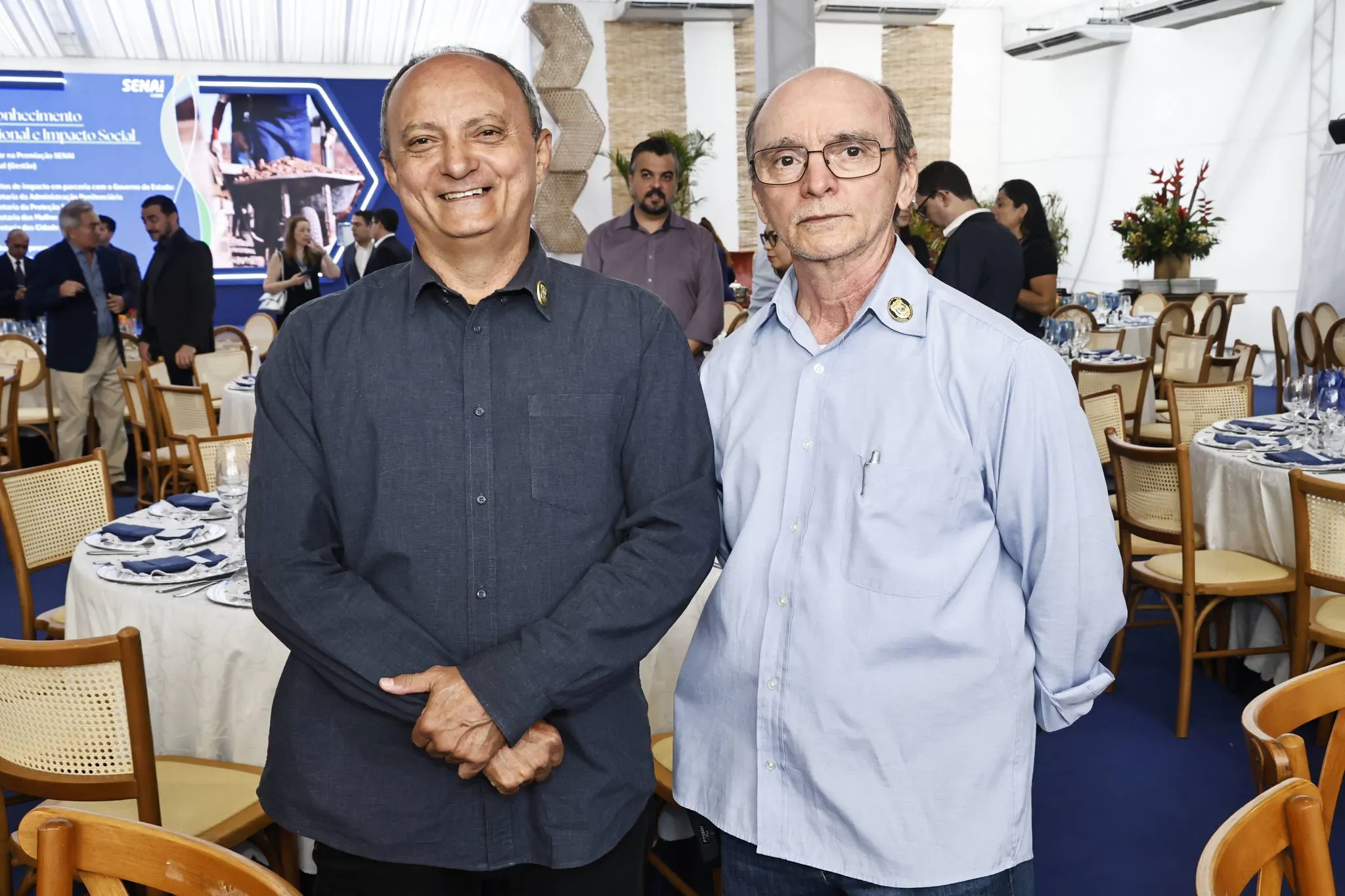 Marcos Marrocos e Edson Diógenes