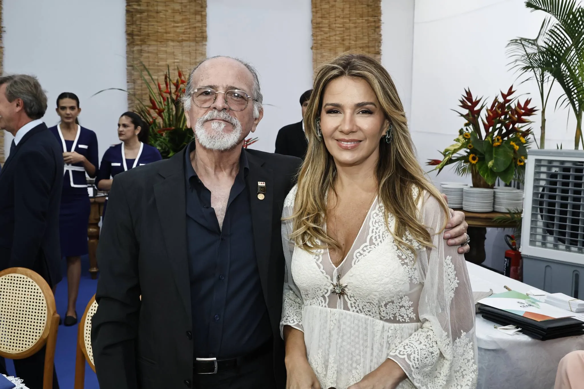 Reginaldo Vasconcelos e Jeritza Gurgel